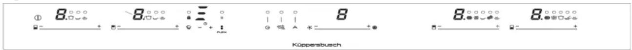 Küppersbusch KMI8590.0S - Funcția Blocare - 1