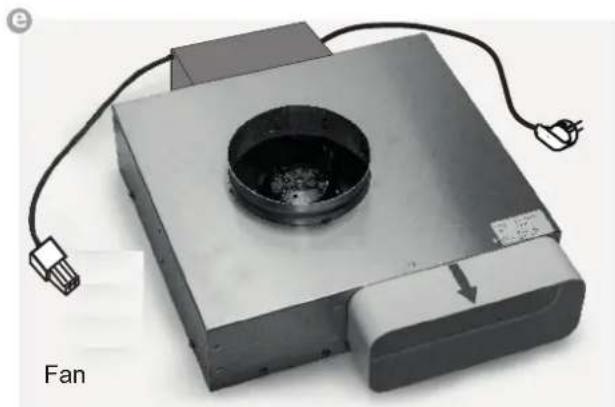 Küppersbusch VKM1820.0SR - Exhaust air duct components - 4