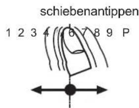 Küppersbusch KMI8560.0SR - Sensorfeld antippen oder den aufgesetzten Finger verschieben - 2