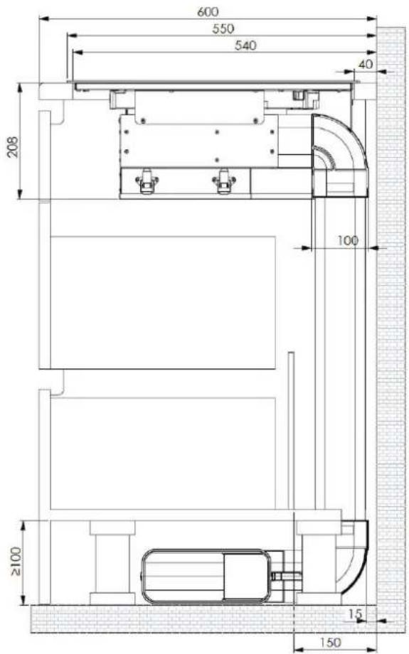 Küppersbusch KMI8560.0SR - Montage afzuigsysteme - 3