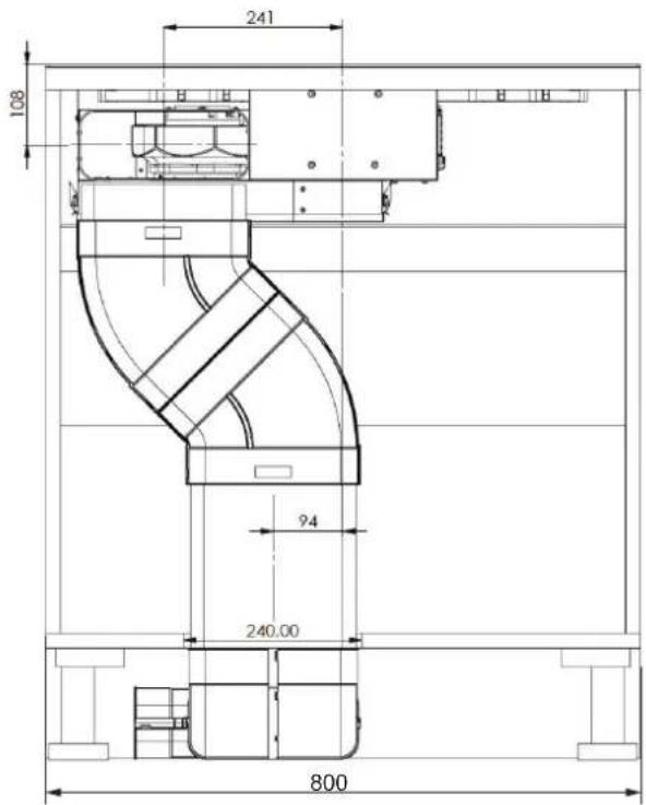 Küppersbusch KMI8560.0SR - Zusammenbau Abluftsystem - 4