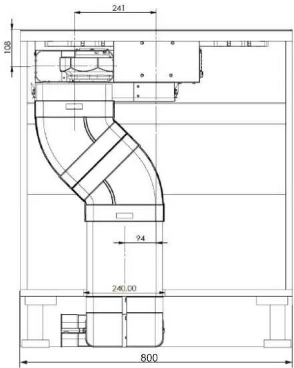 Küppersbusch KMI8560.0SR - Extraction air system assembly - 4