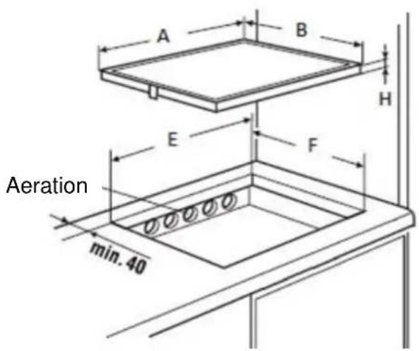 Küppersbusch KI8560.0SR - How to stick the gasket: - 2