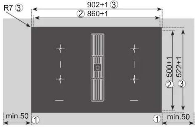 Küppersbusch KMI9850.0SR - Variable installation possibilities: Flush installation - 1