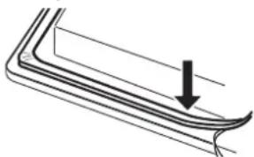Küppersbusch KMI9850.0SR - Kookplaatafdichting - 1