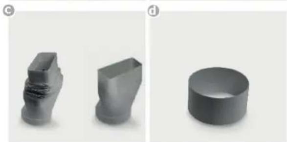 Küppersbusch KMI9850.0SR - Exhaust air duct components (optional): - 3