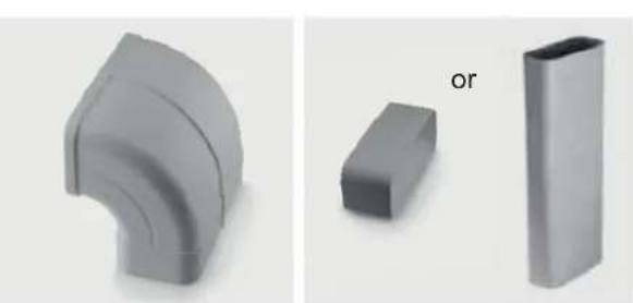 Küppersbusch KMI9800.0SR - Exhaust air duct components - 2