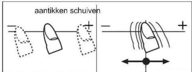 Küppersbusch KMI9800.0SR - Sensorveld aantikken of de vinger verschuiven - 1