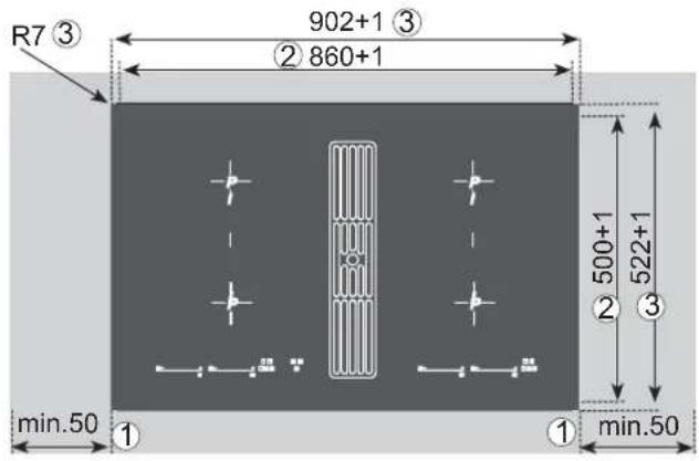 Küppersbusch KMI9800.0SR - Variable installation possibilities: Flush installation - 1
