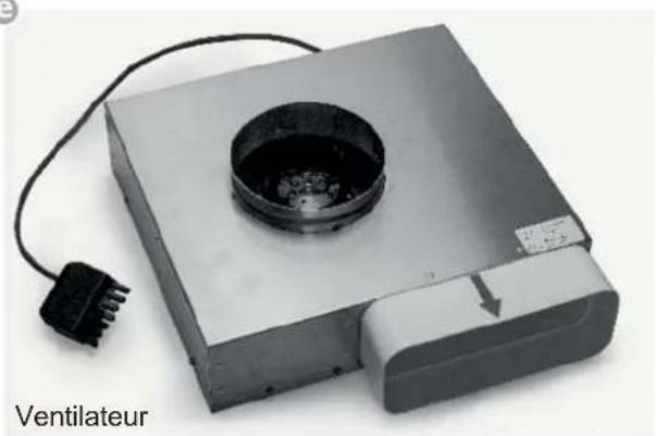 Küppersbusch KMI9800.0SR - Composants du canal d'évacuation : - 7