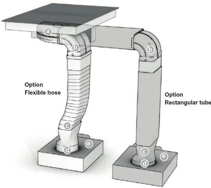 Küppersbusch KMI8500.0WR - Extraction air system assembly - 1