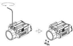 Nitecore NPL27 - Removing the Picatinny Rail Adapter - 1