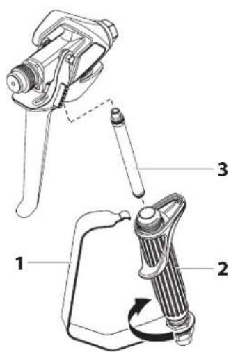WAGNER ProSpray 3.23 - INTAKe FILTER IN AIRLeSS SPRAy GuN (FIG.9) - 2