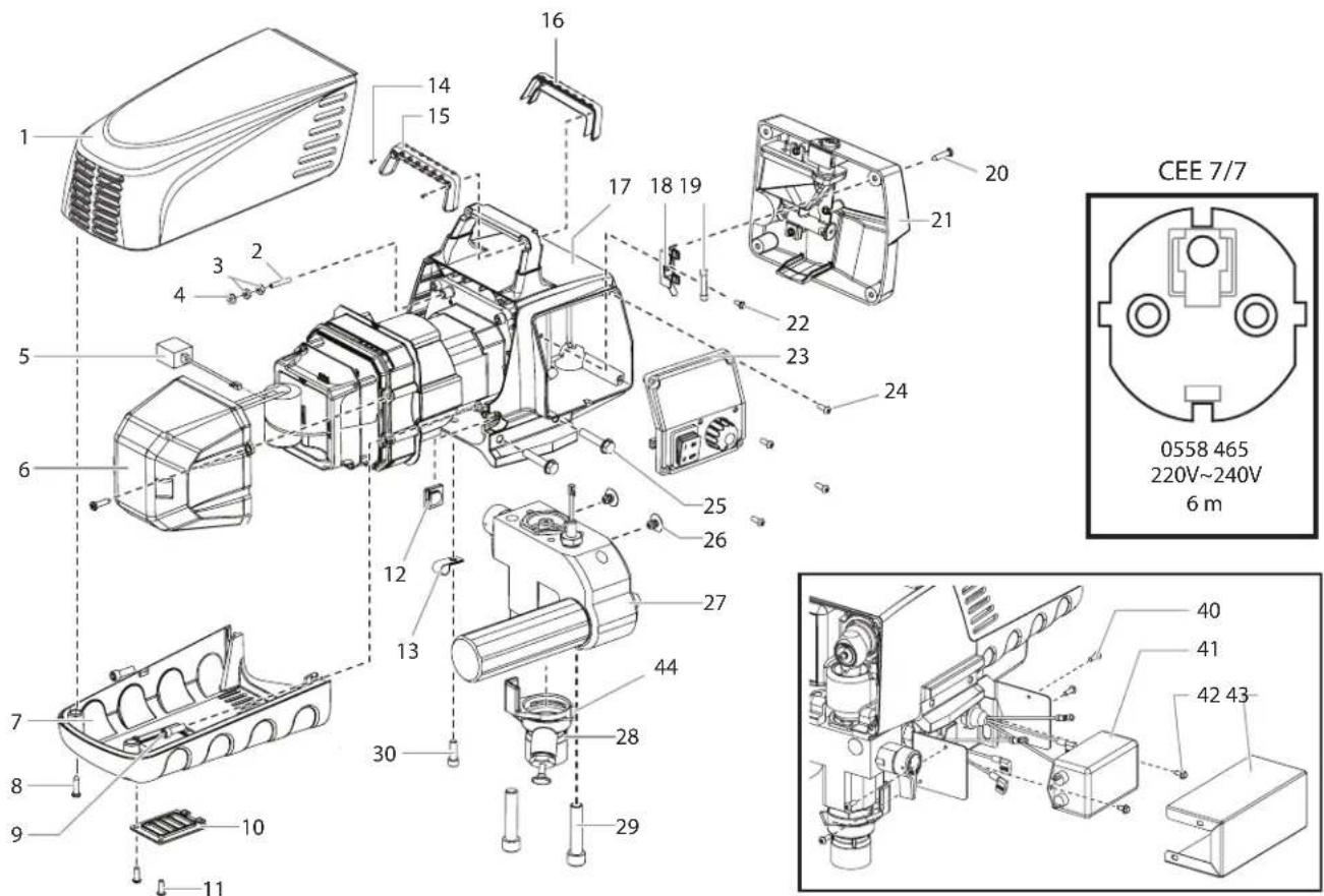 WAGNER ProSpray 3.23 - TABLEAU DES BUSES AIRLESS - 2