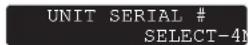 WAGNER ProSpray 3.39 - UNIT SERIAL # SCREEN - 1