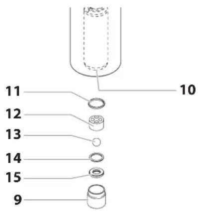 WAGNER ProSpray 3.39 Connect - INLET AND OUTLET VALVE - 6