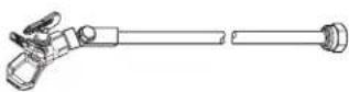 WAGNER ProSpray 3.39 Connect - Tip extension with slewable knee joint (without tip) - 1