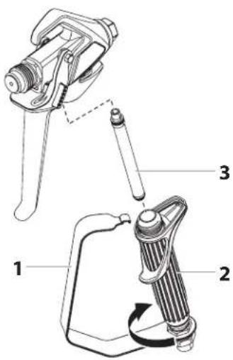 WAGNER ProSpray 3.39 Connect - INTAKE FILTER IN AIRLESS SPRAY GUN (FIG. 11) - 1