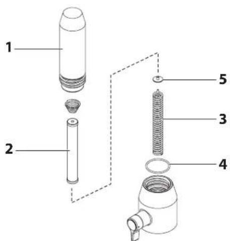 WAGNER ProSpray 3.39 Connect - CLEANING THE HIGH-PRESSURE FILTER - 3