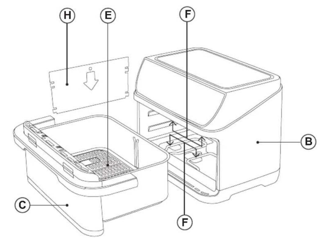TAURUS Air Fry Digital 360 XL - AIR FRY GRILL 360 XL (AFA2800D) - 2