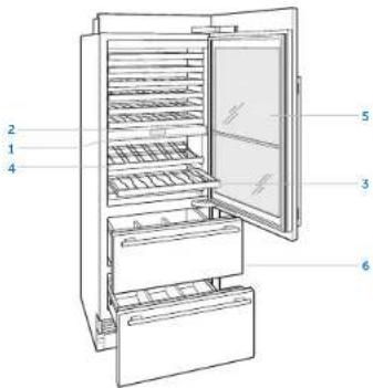 Sub-Zero DEC2450W - AJUSTES - 1