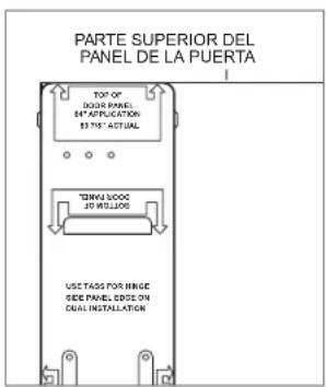 Sub-Zero DET3650CIID - INSTALACIÓN DEL PANEL DE LA PUERTA - 1