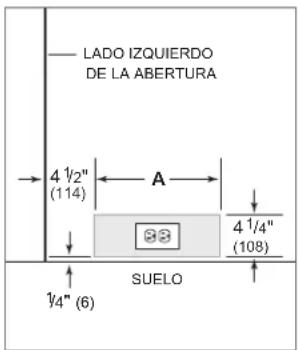 Sub-Zero DET3650CIID - Requisitos eléctricos - 1