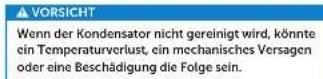 Sub-Zero DEC1850W - So wird der Kondensator gereinigt: - 1