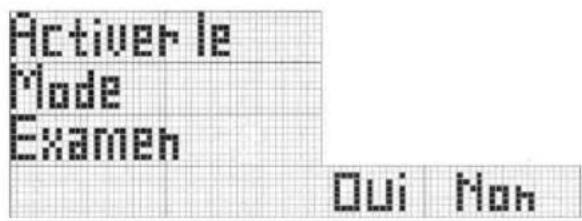 LEXIBOOK GC3000FR - Accès au mode Examen - 1