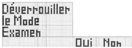 LEXIBOOK GC3000FR - Quitter le mode Examen - 2