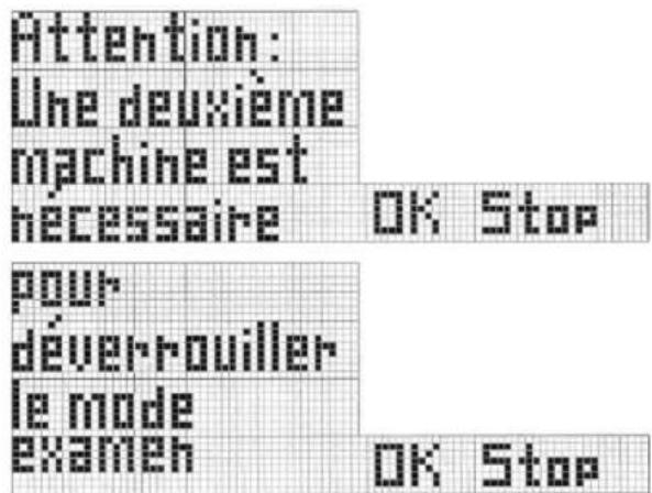 LEXIBOOK GC3000FR - Accès au mode Examen - 2
