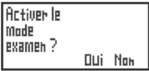 LEXIBOOK GC3001 - Activier le mode examen - 1