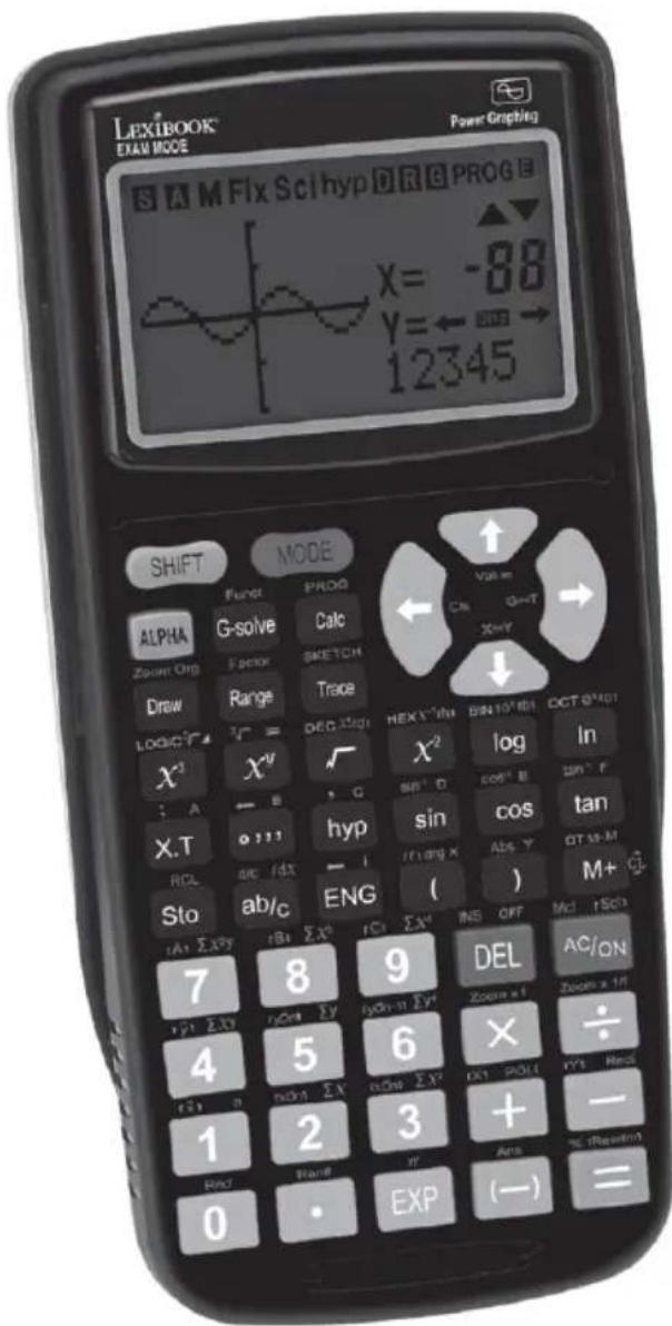 LEXIBOOK GC3001 - DISPOSITION DES TOUCHES - 1
