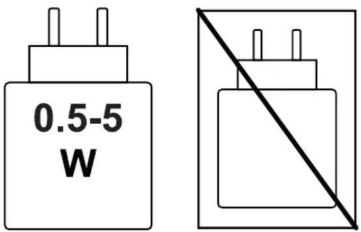 0.5-5 W