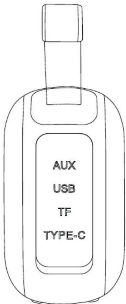 AUX USB TF TYPE-C