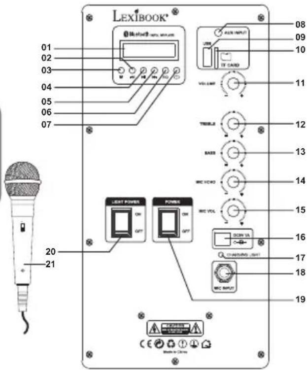 LEXIBOOK K8250 - Parte frontale - 2
