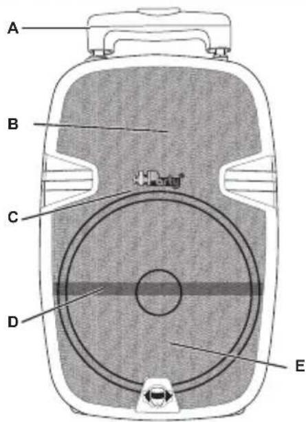 LEXIBOOK K8250 - SITUACIÓN DE LOS CONTROLES - 1