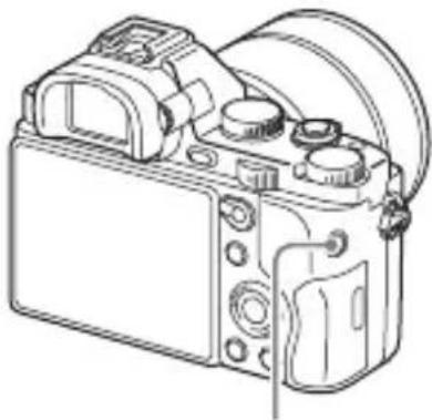 SONY Alpha ILCE-7K - Press the MOVIE button to start recording. - 1