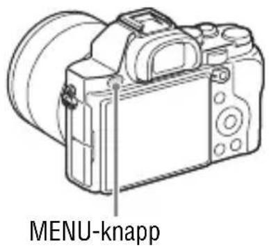 SONY Alpha ILCE-7K - Stille inn dato/klokkeslett og område igjen - 1