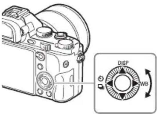 SONY Alpha ILCE-7K - Hur man använder styrratten - 1