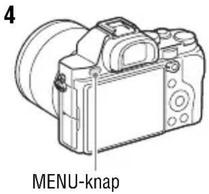 SONY Alpha ILCE-7K - Indstilling af dato/tid og område igen - 1