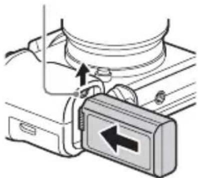 SONY Alpha ILCE-7K - Carregar o pack de baterias - 3
