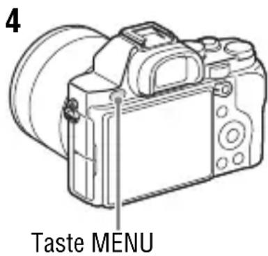 SONY Alpha ILCE-7K - Erneutes Einstellen von Datum/Uhrzeit und Gebiet - 1