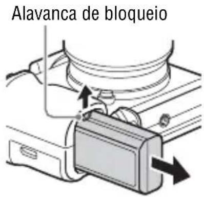 SONY Alpha ILCE-7K - Para retirar o pack de baterias - 1