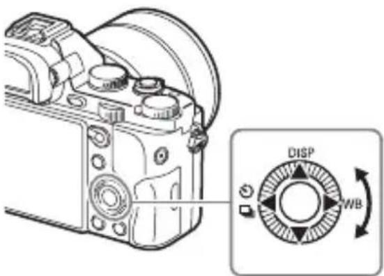 SONY Alpha ILCE-7K - Het gebruik van het besturingswiel - 1
