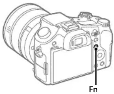 SONY Cybershot DSC-RX10M4 - Χρήση του κουμπιού Fn (Λειτουργία) - 1