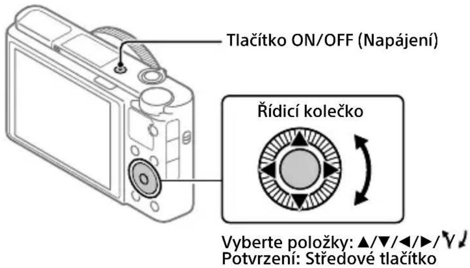 SONY CyberShot DSC-RX100M7 - Nastavení jazyka a hodin - 1