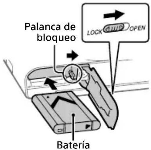 SONY CyberShot DSC-RX100M7 - Inserción de la batería (suministrado)/tarjeta de memoria (se vende por separado) en la cámara - 1