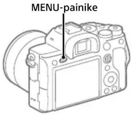 SONY Alpha ILCE-7RM4 - MENU-kohteiden käyttö - 1