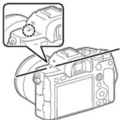 SONY Alpha ILCE-7RM4 - Image sensor position mark - 1